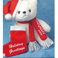 Xmas Pouch for Stuffed Animal (Medium)